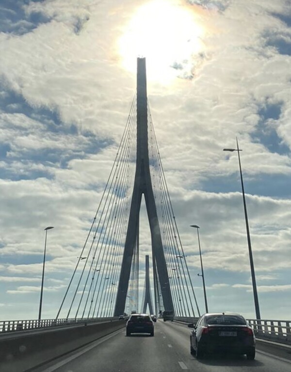 Brug bij Le Havre