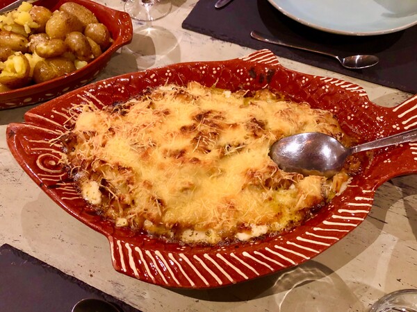 Bacalhau com natas