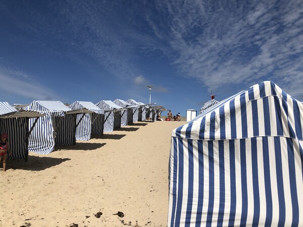 Vila do conde strand Noord Portugal
