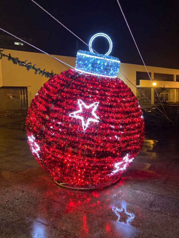 Kerstverlichting in Portugal