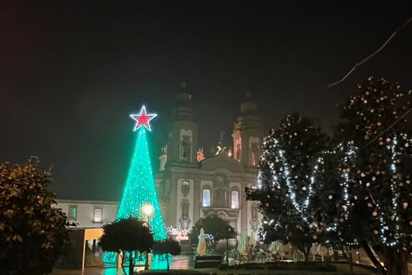 Kerstverlichting in Portugal
