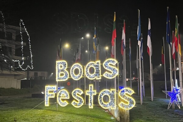 Kerstverlichting in Portugal